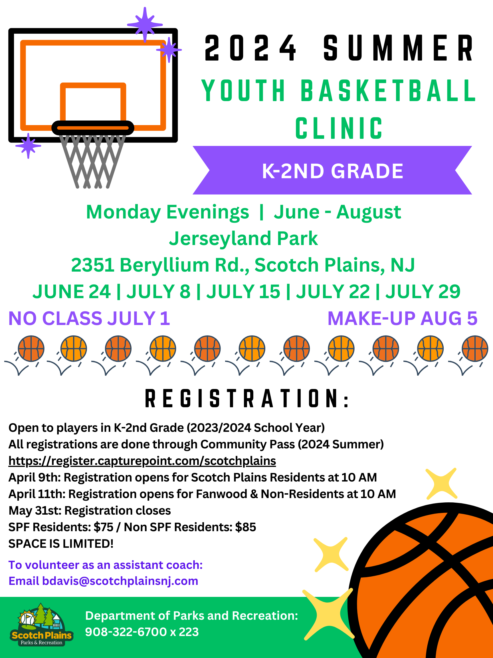 2024 Summer YOUTH BASKETBALL CLINIC 3