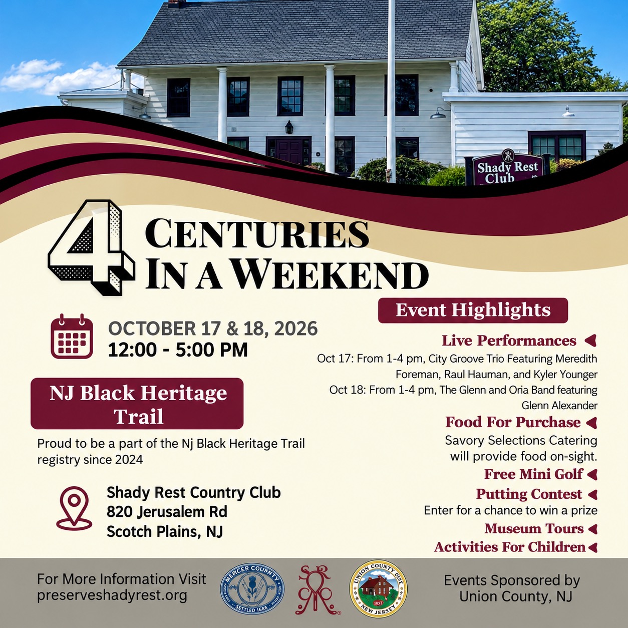4 CENTURIES IN A WEEKEND