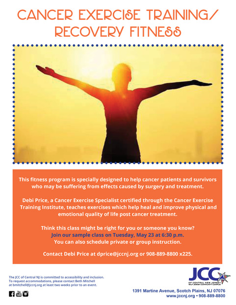 Cancer Exercise Training/Recovery Fitness