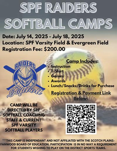 SPFHS softball