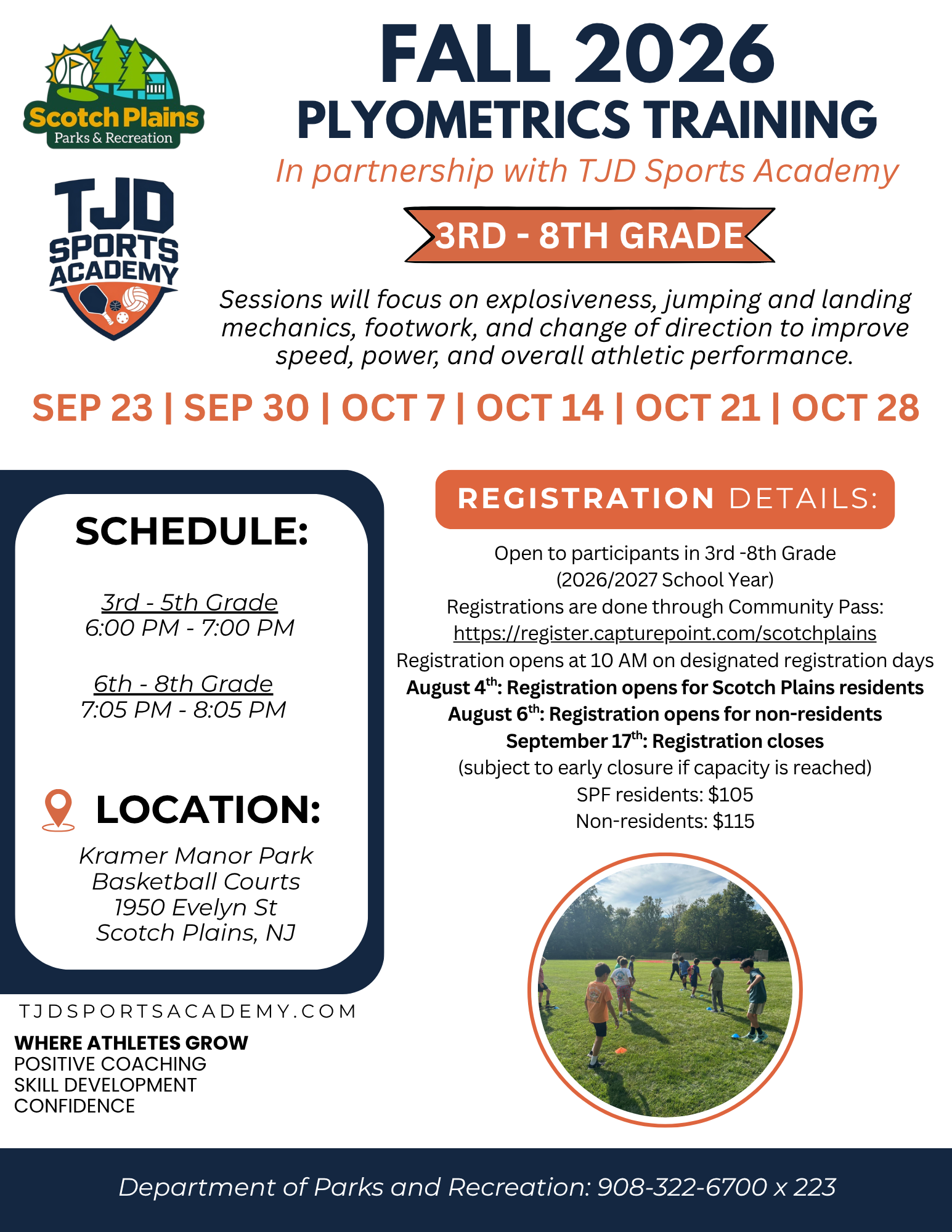 2026 Fall Plyometrics Training