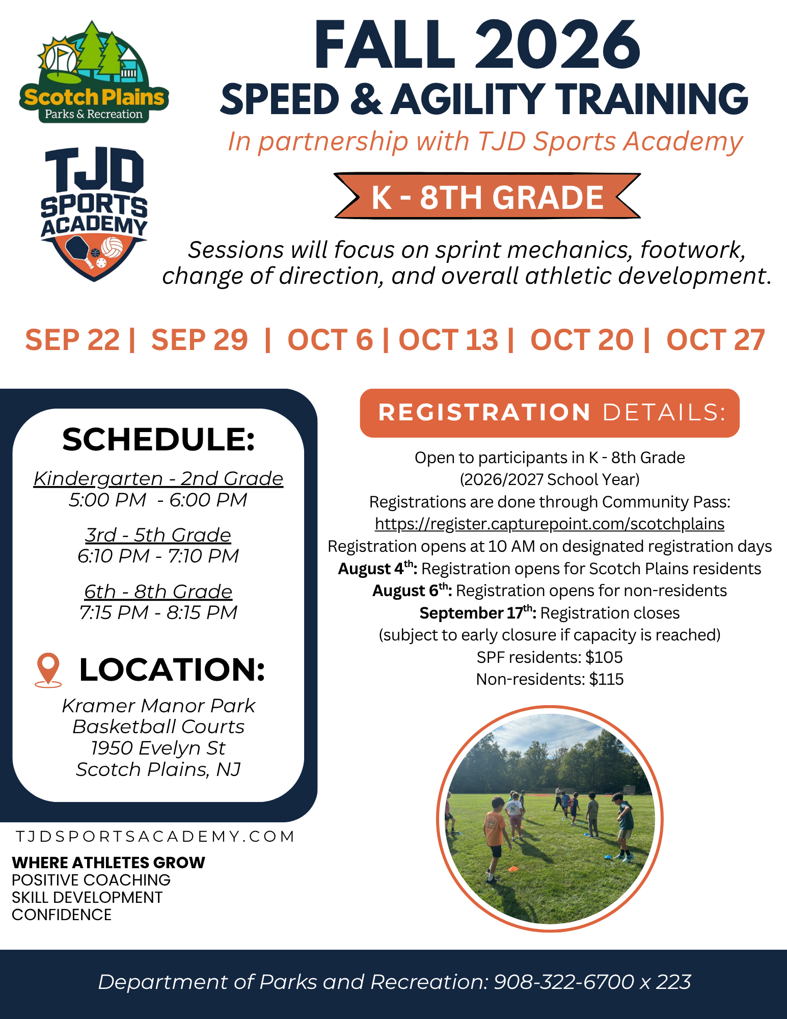 2026 Fall Speed Agility Training