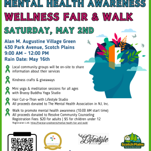 Mental Health Awareness Wellness Fair & Walk - May 2