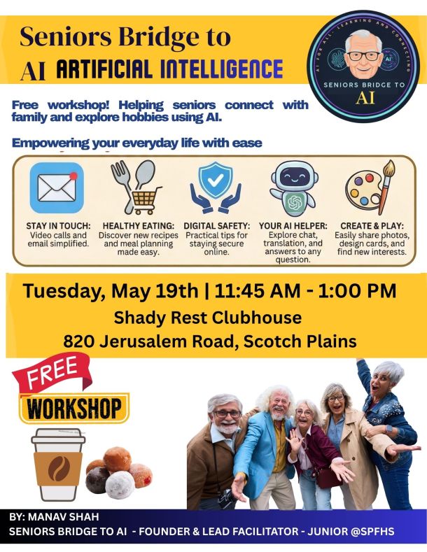Seniors Bridge to AI Artificial Intelligence