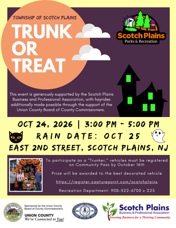 Trunk or Treat - October 24